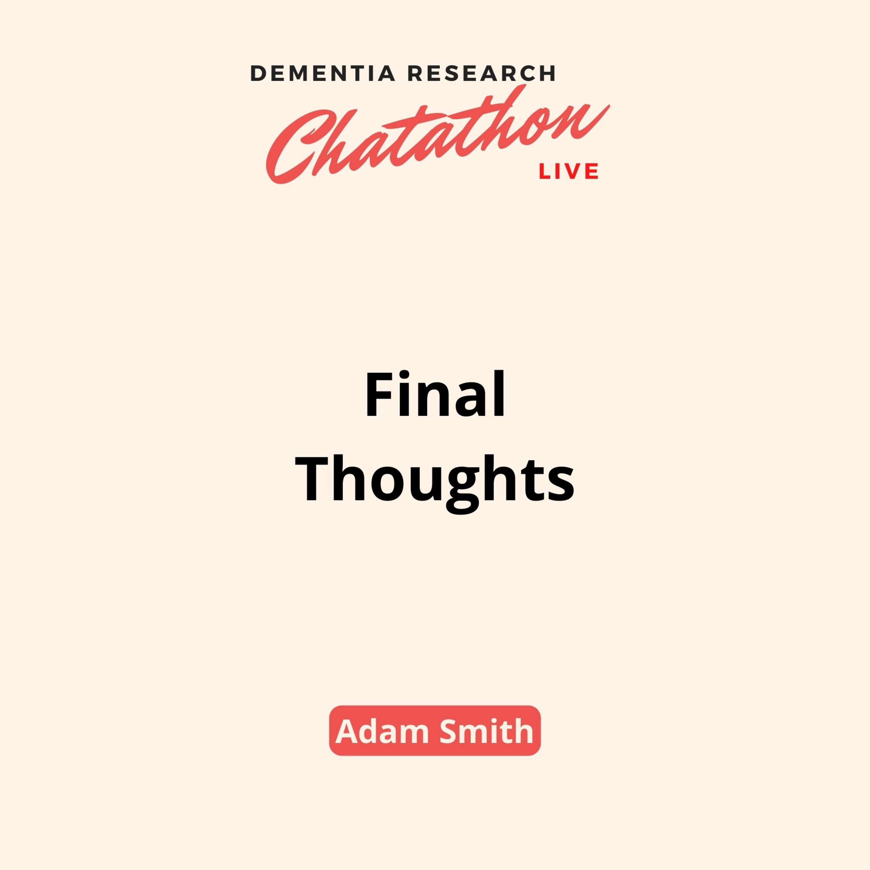 Dementia Research Charity Chatathon