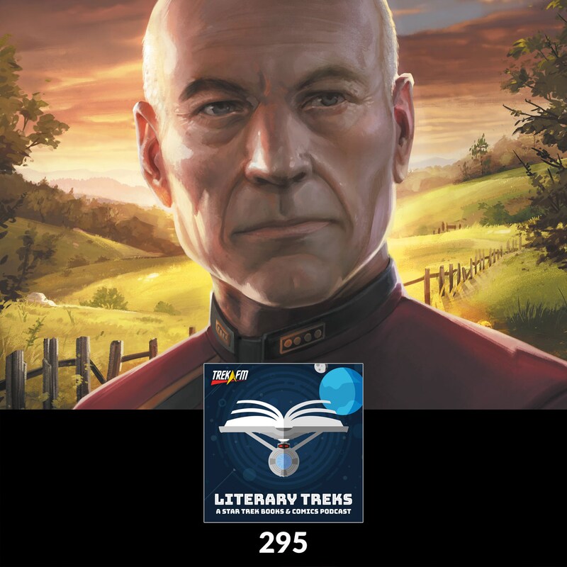Artwork for podcast Literary Treks: A Star Trek Books and Comics Podcast