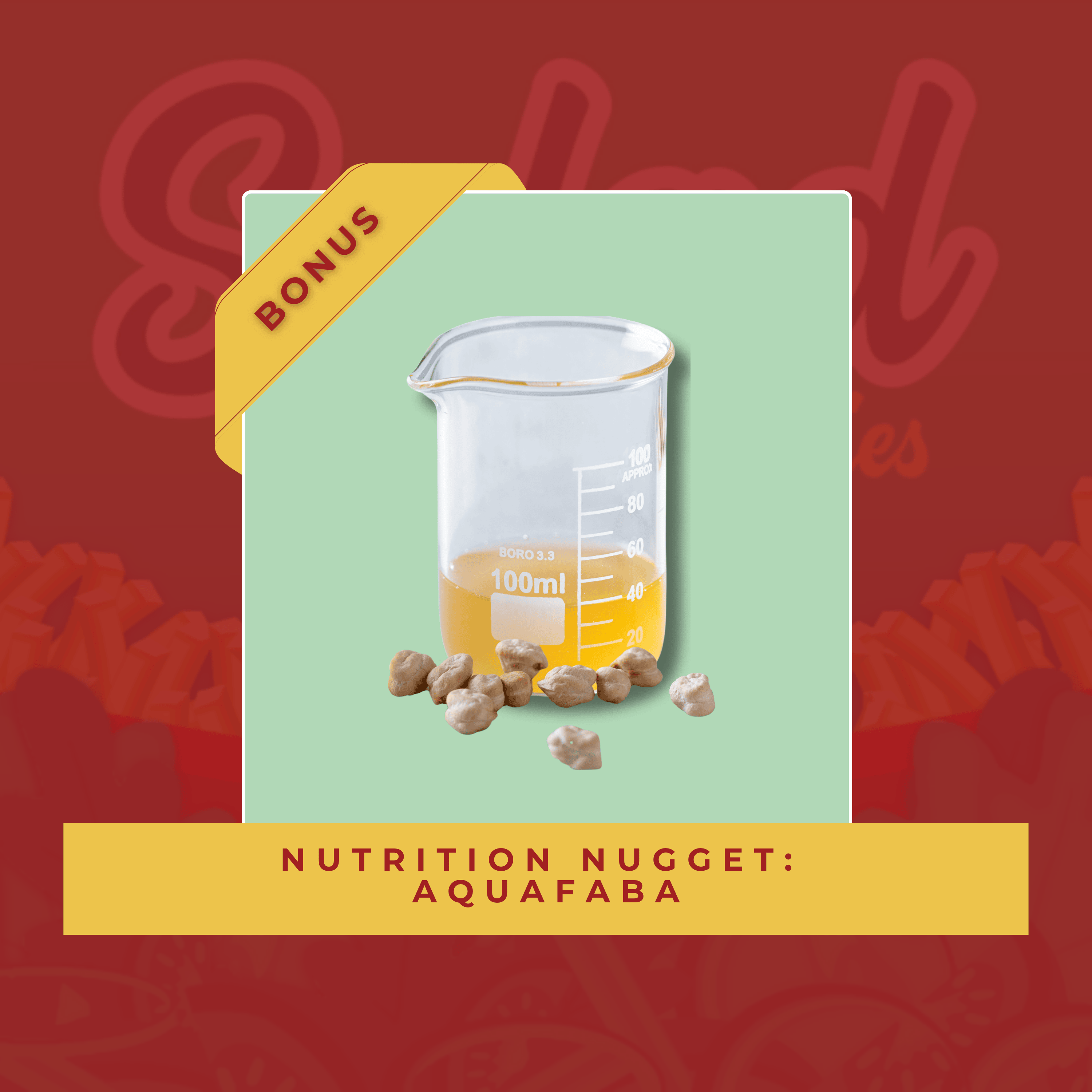 Nutrition Nugget: Aquafaba