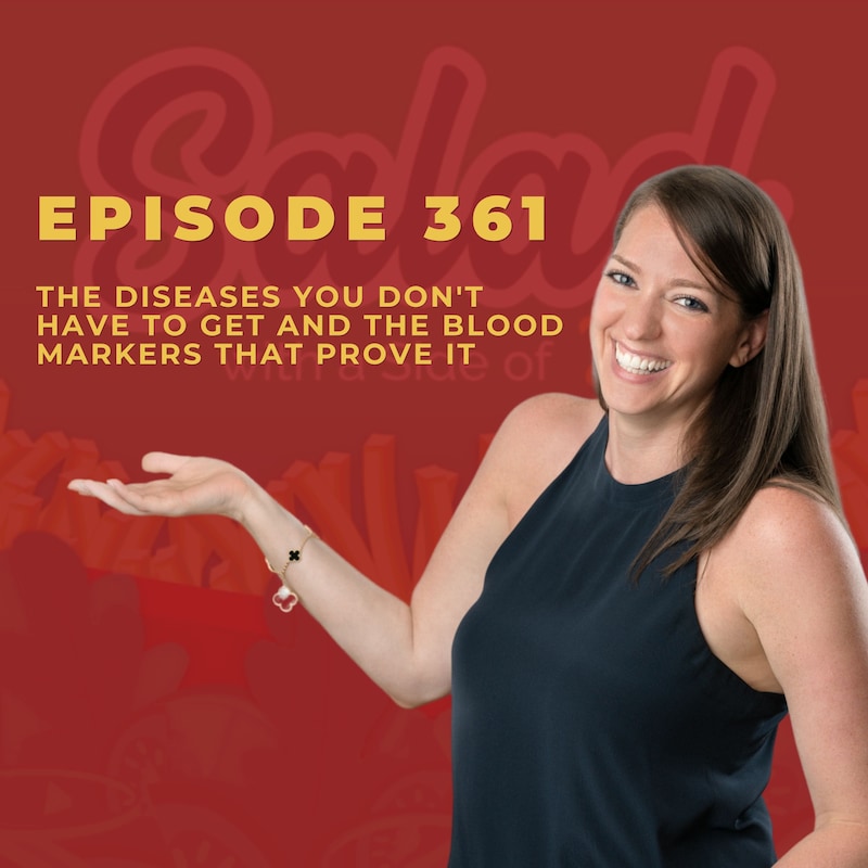 Artwork for podcast Salad With a Side of Fries  Nutrition, Wellness & Weight Loss