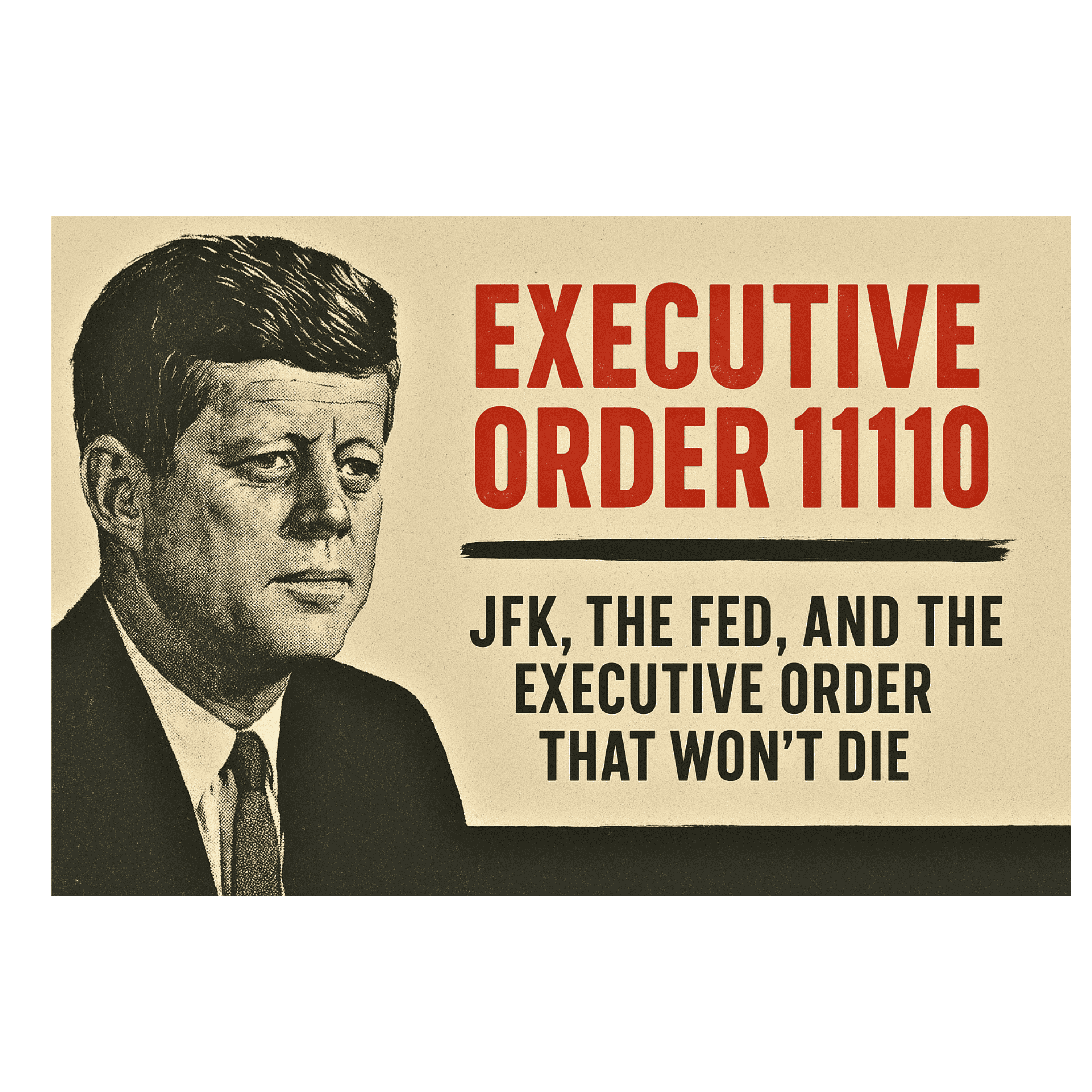 JFK’s Quiet Move: The Executive Order That Sparked a Thousand Theories episode artwork