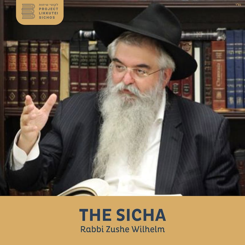 Artwork for podcast The Sicha, Rabbi Zushe Wilhelm