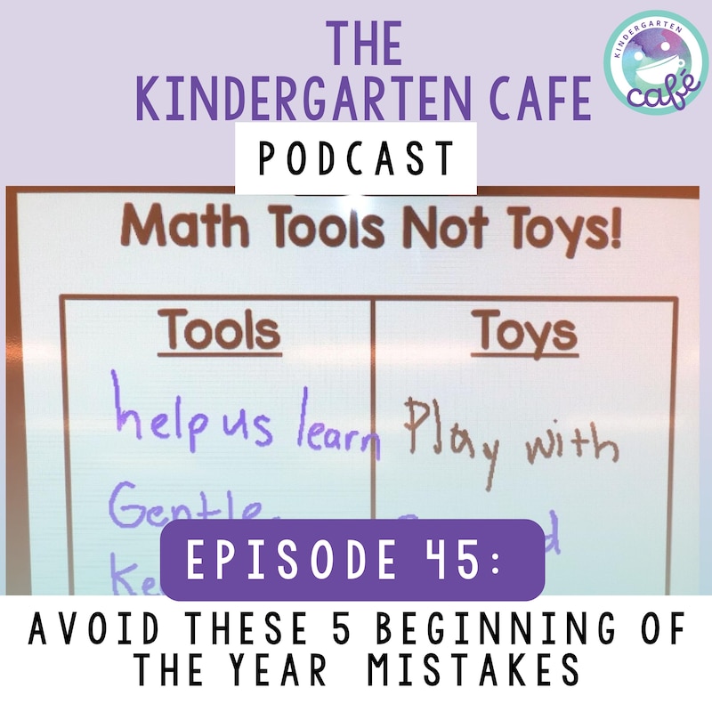 Artwork for podcast Kindergarten Cafe Podcast: Simple Tips for Teaching Kindergarten