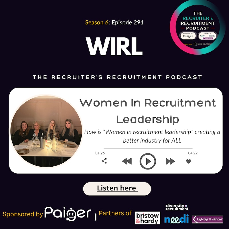 Artwork for podcast The Recruiter's Recruitment Podcast