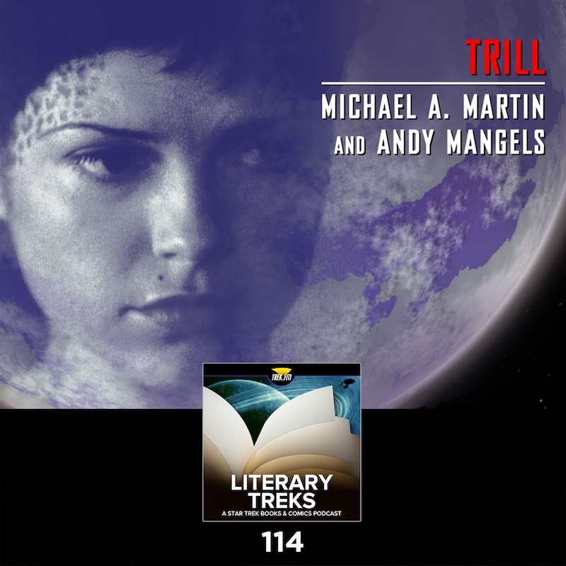 Artwork for podcast Literary Treks: A Star Trek Books and Comics Podcast