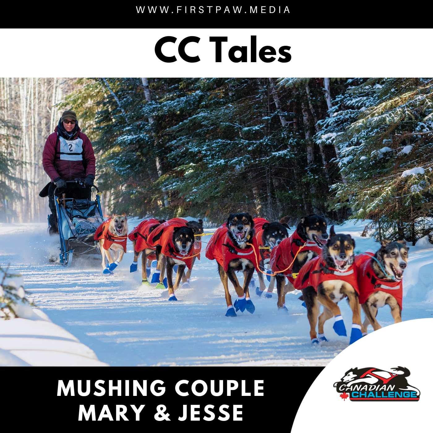 Mushing Couple Mary and Jesse
