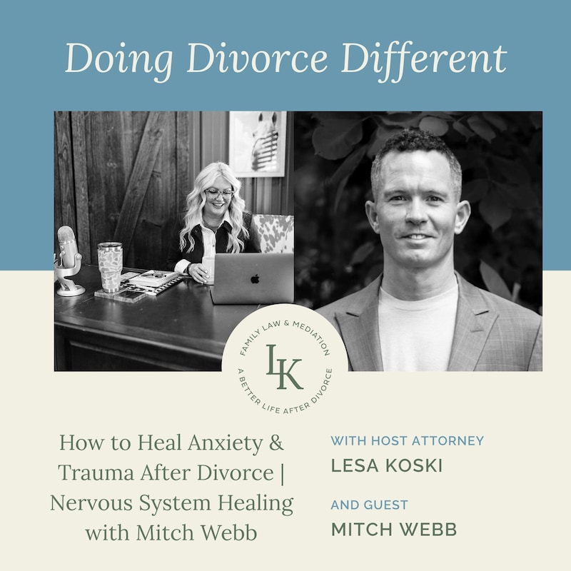 Artwork for podcast Doing Divorce Different with Lesa Koski