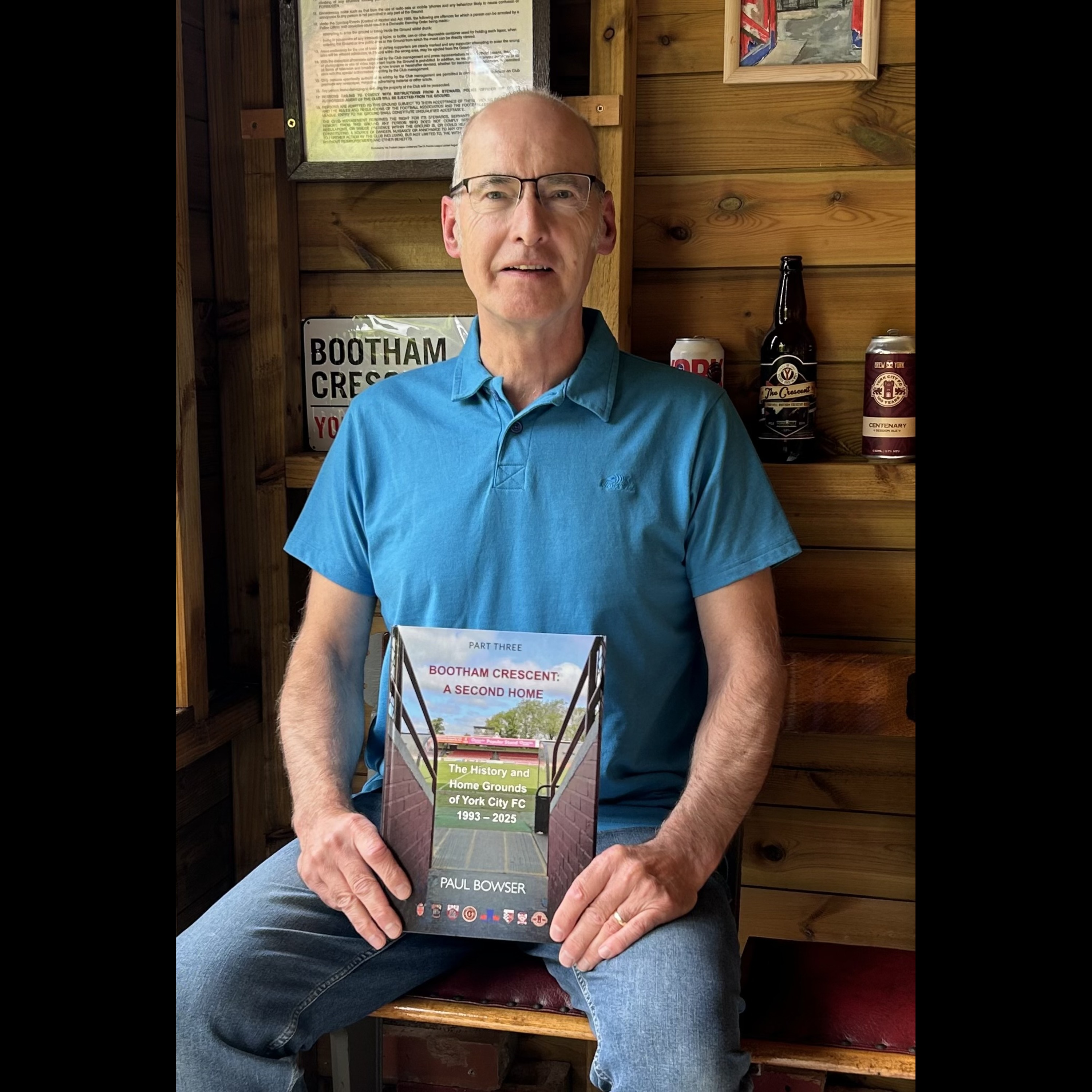 Bonus Pod: Paul Bowser talks Bootham Crescent books