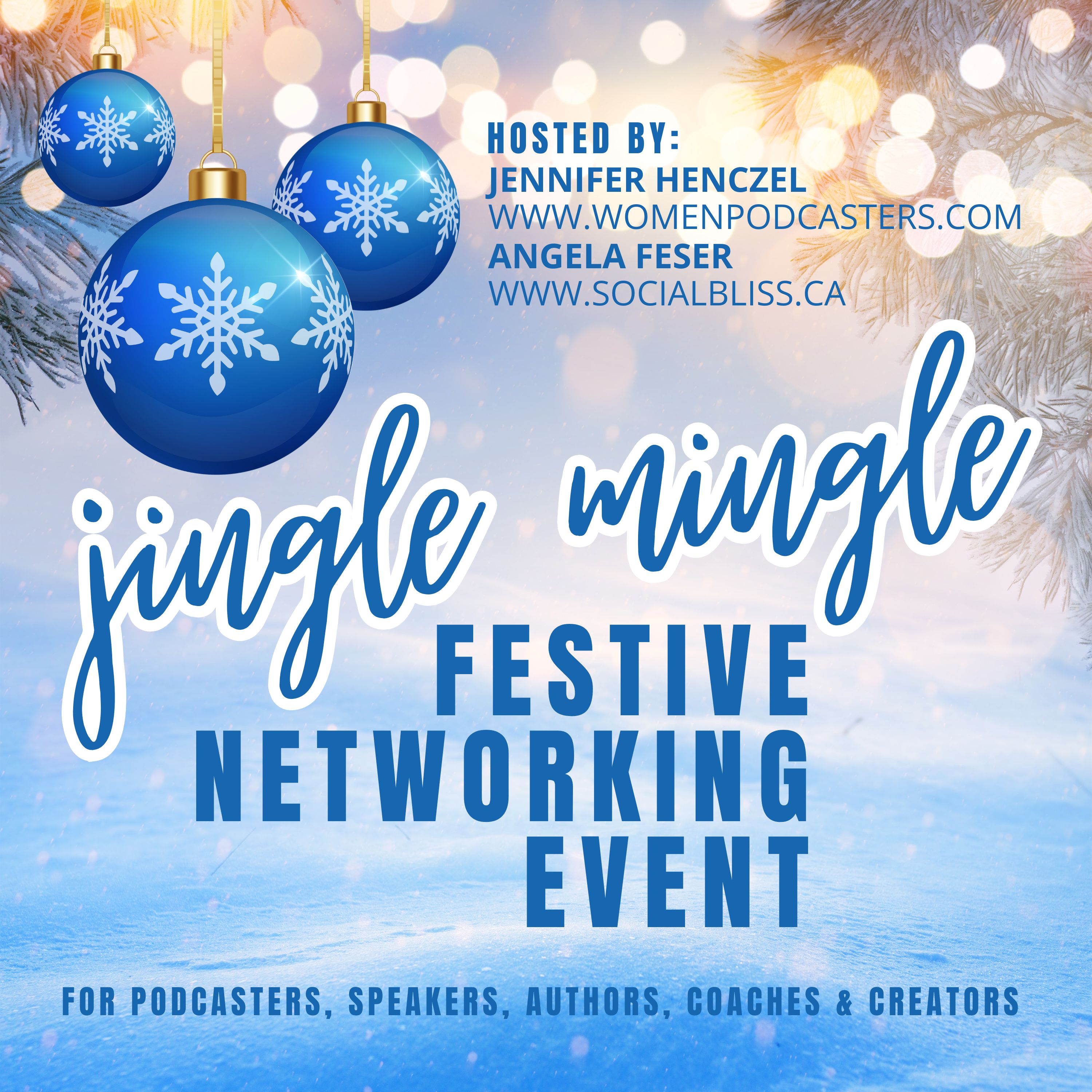 Meet 22 Leaders, Creators, and Changemakers at This Year’s Jingle Mingle