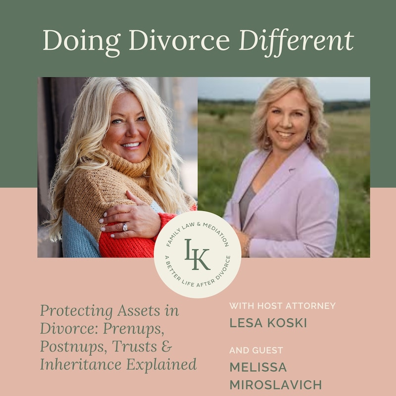 Artwork for podcast Doing Divorce Different with Lesa Koski
