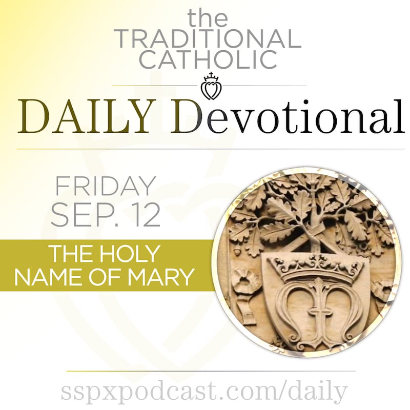 Artwork for podcast Traditional Catholic Daily Devotional