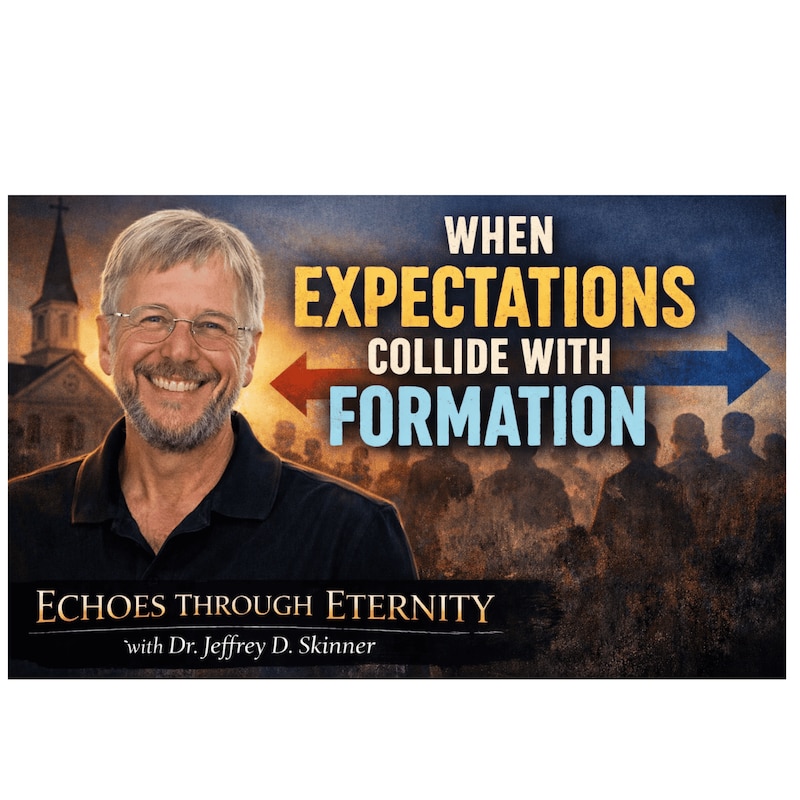 Artwork for podcast Echoes Through Eternity with Dr. Jeffery Skinner