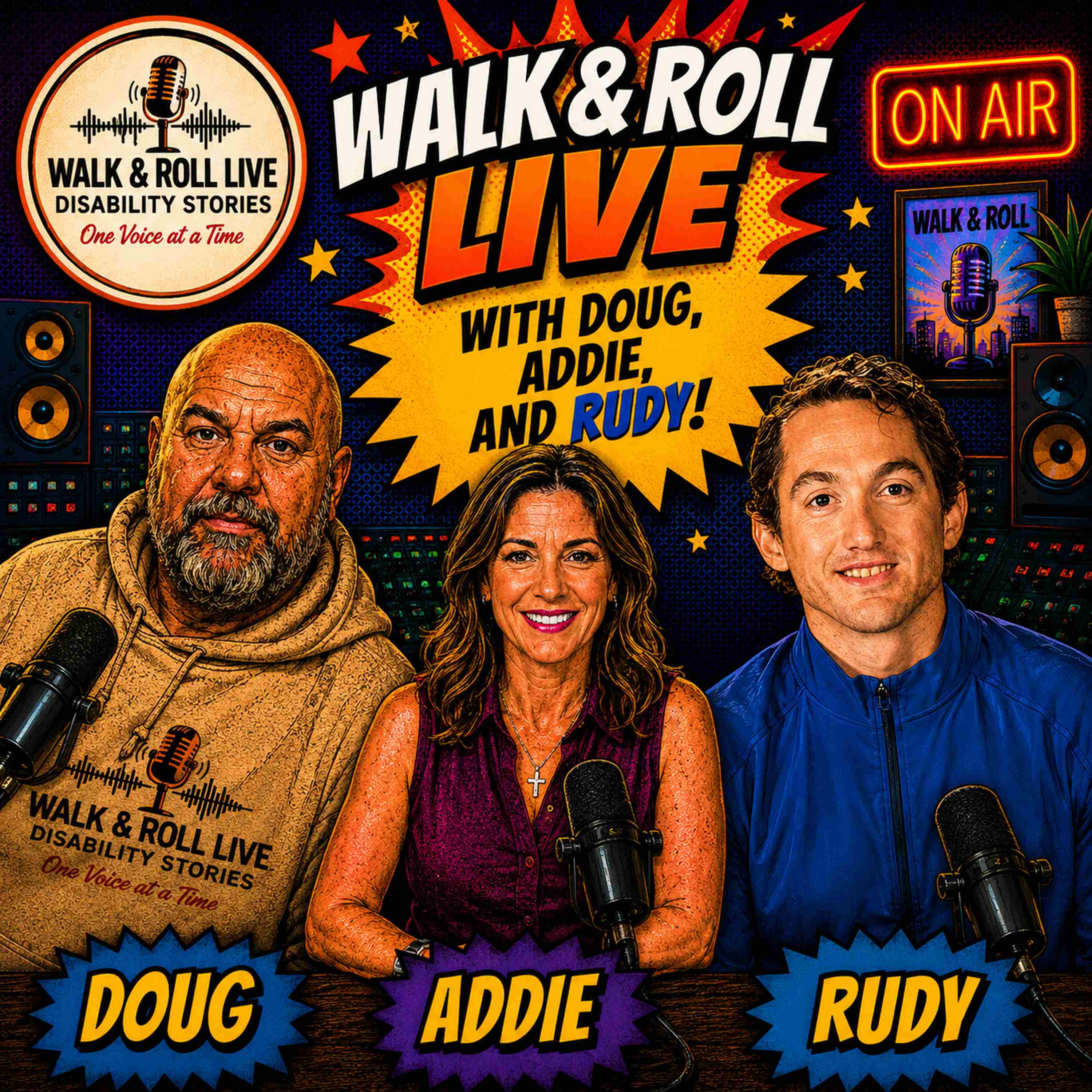 "Amplifying Disability Voices: A Journey through Sports and Life with Rudy Garcia-Tolson" episode artwork