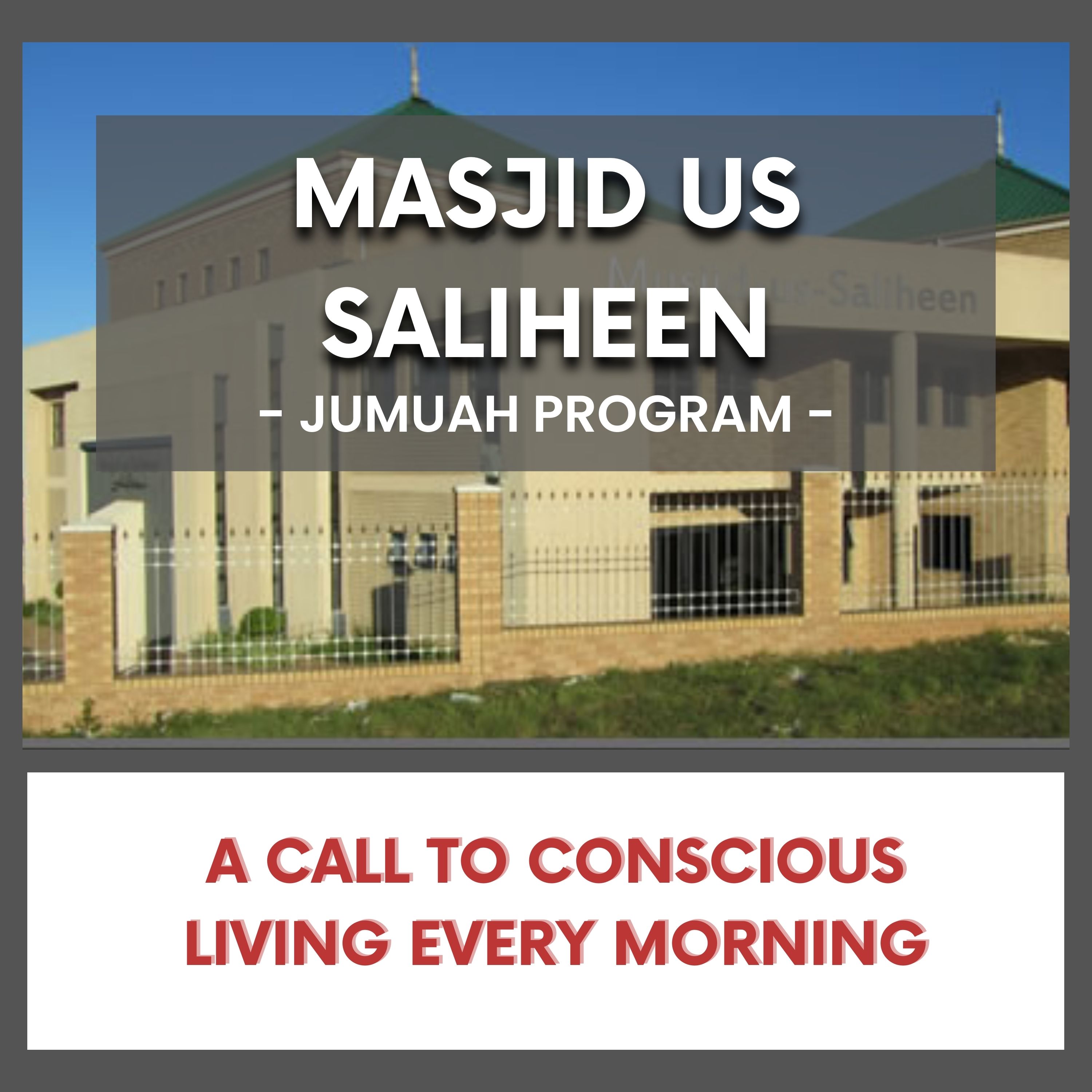 A Call to Conscious Living Every Morning