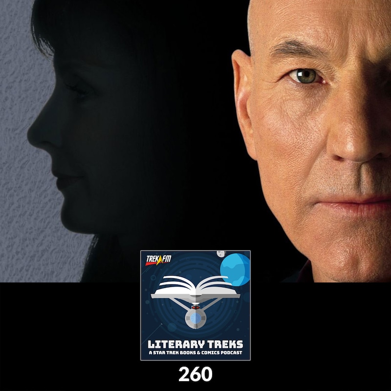 Artwork for podcast Literary Treks: A Star Trek Books and Comics Podcast
