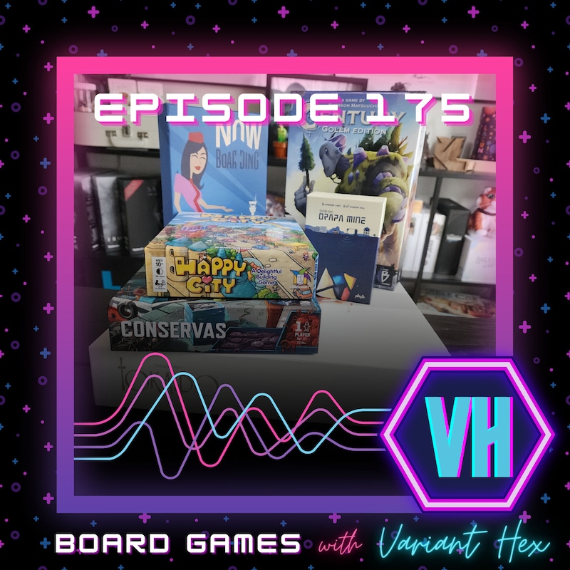 Artwork for podcast BOARD GAMES with Variant Hex
