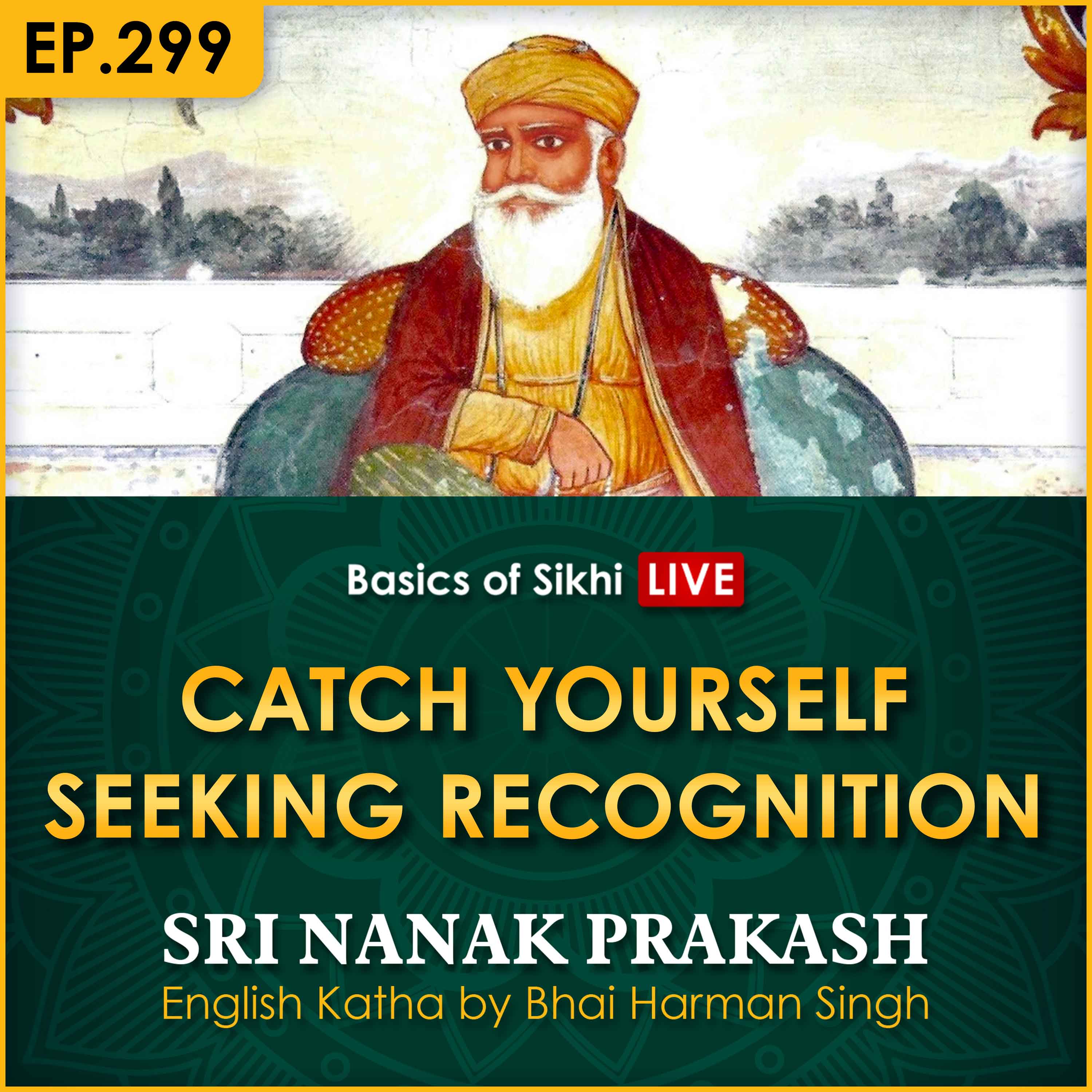 Catch Yourself Seeking Recognition