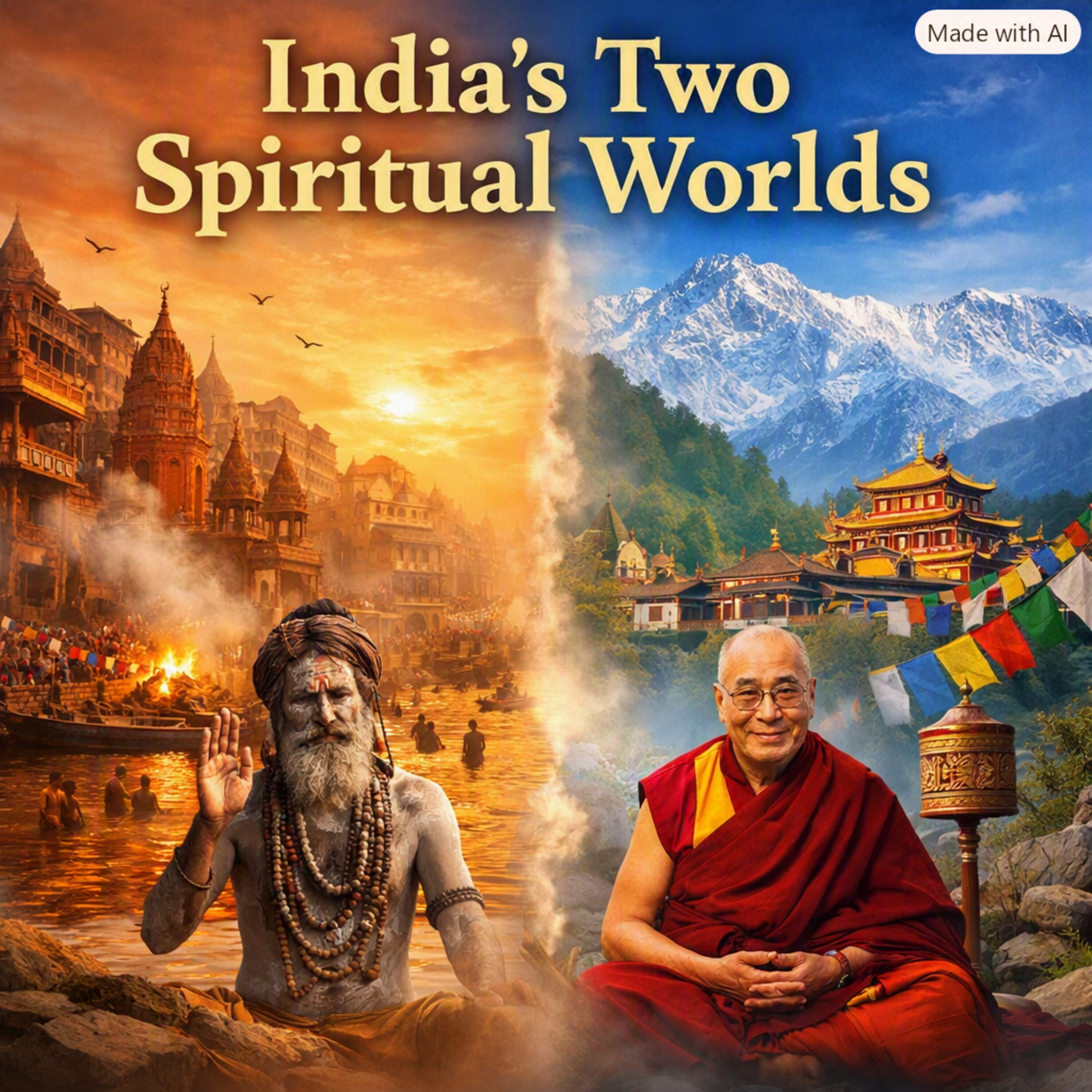 Varanasi and Dharmsala: India's Opposites episode artwork