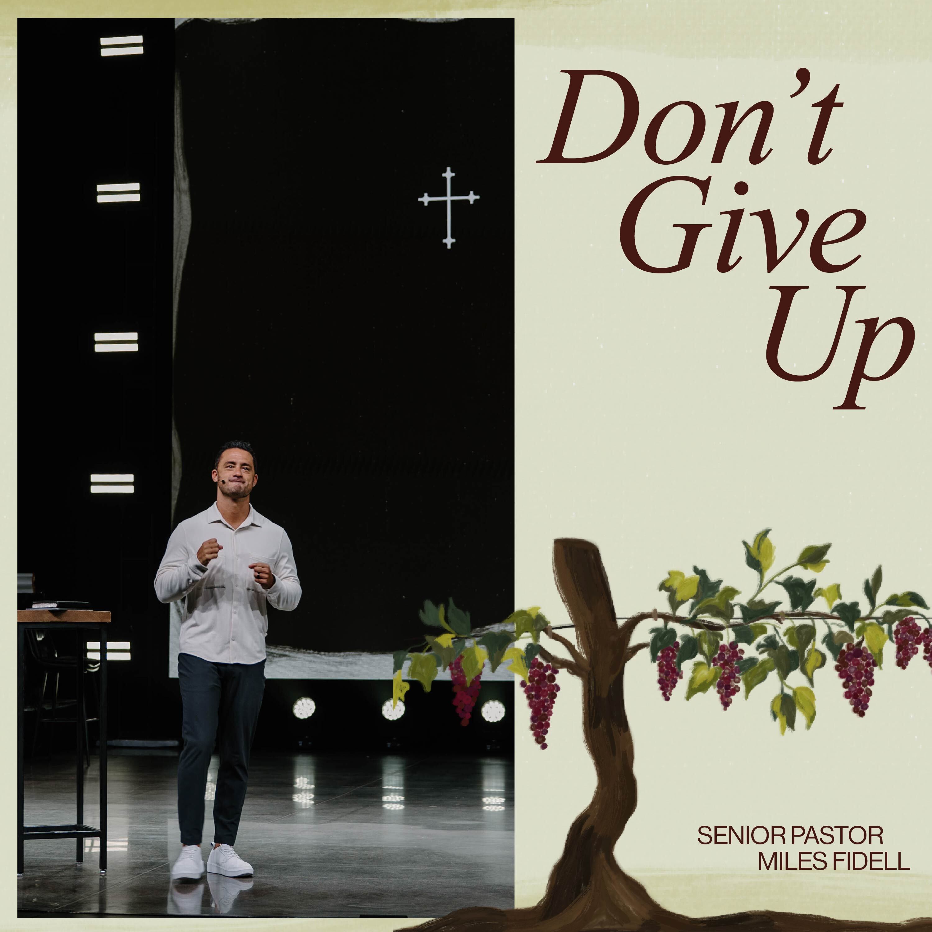 Eternal Fruit: Don't Give Up – Miles Fidell