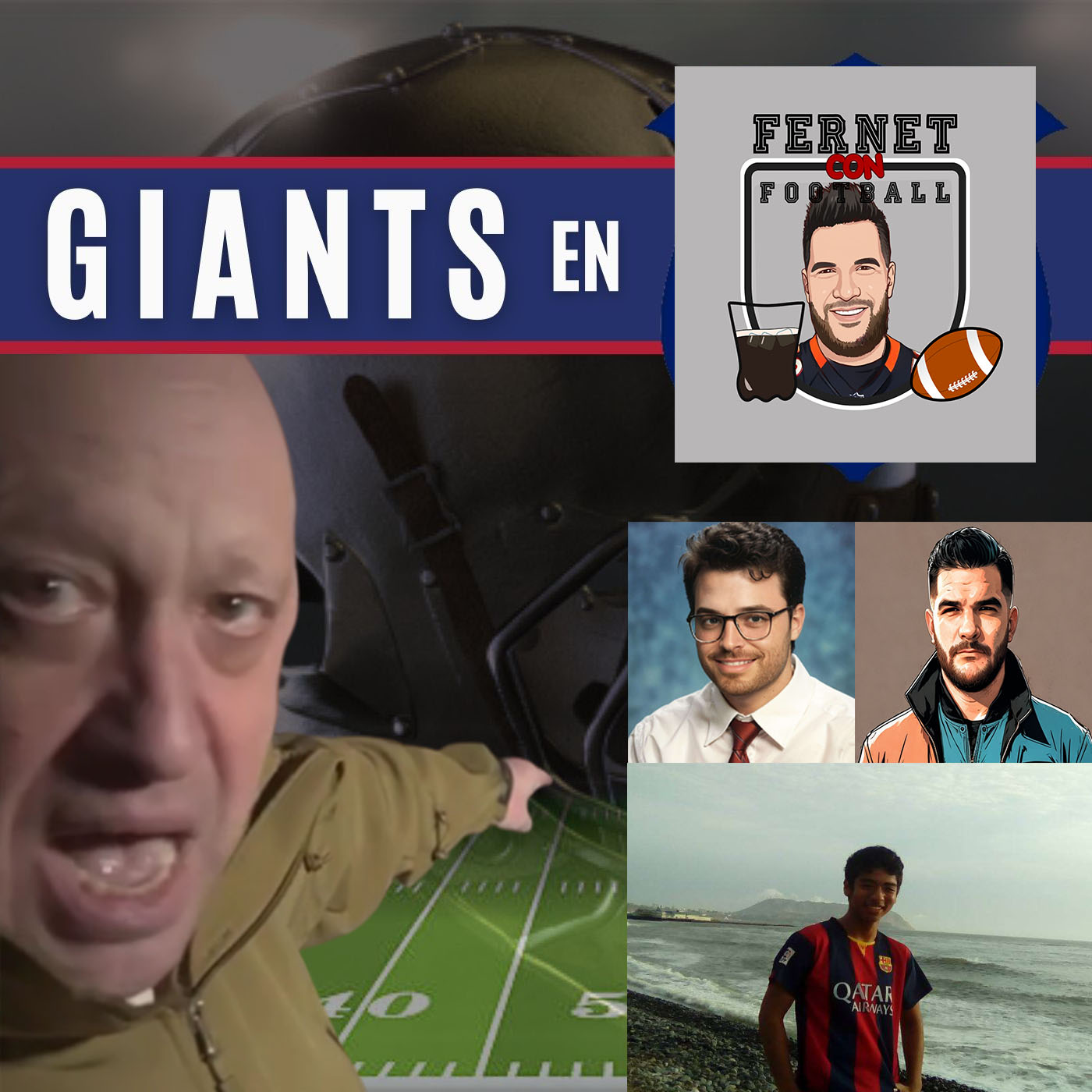 Fernet con Fútbol Americano