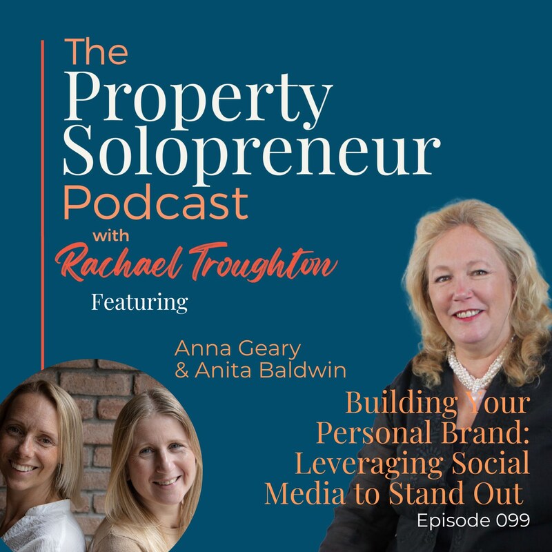 Artwork for podcast Property Solopreneur with Rachael Troughton