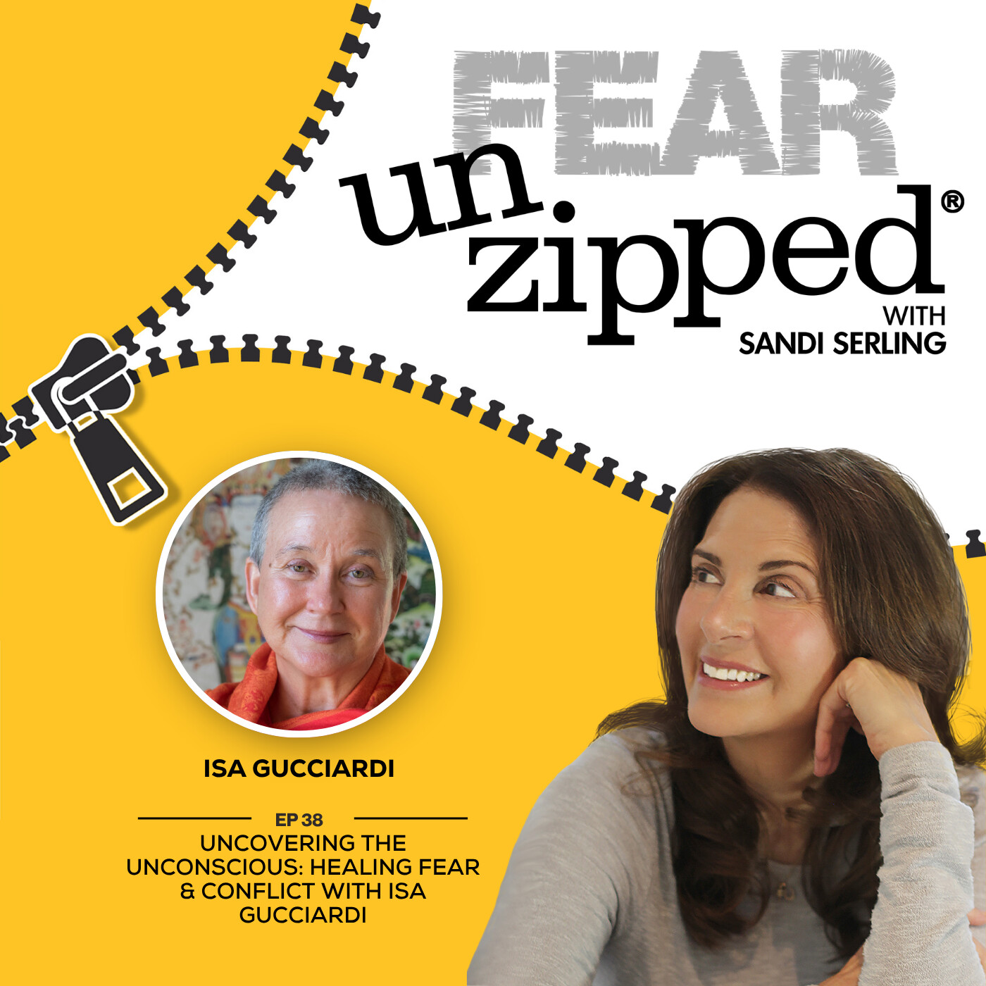 038: Uncovering the Unconscious: Healing Fear & Conflict with Isa Gucciardi episode artwork