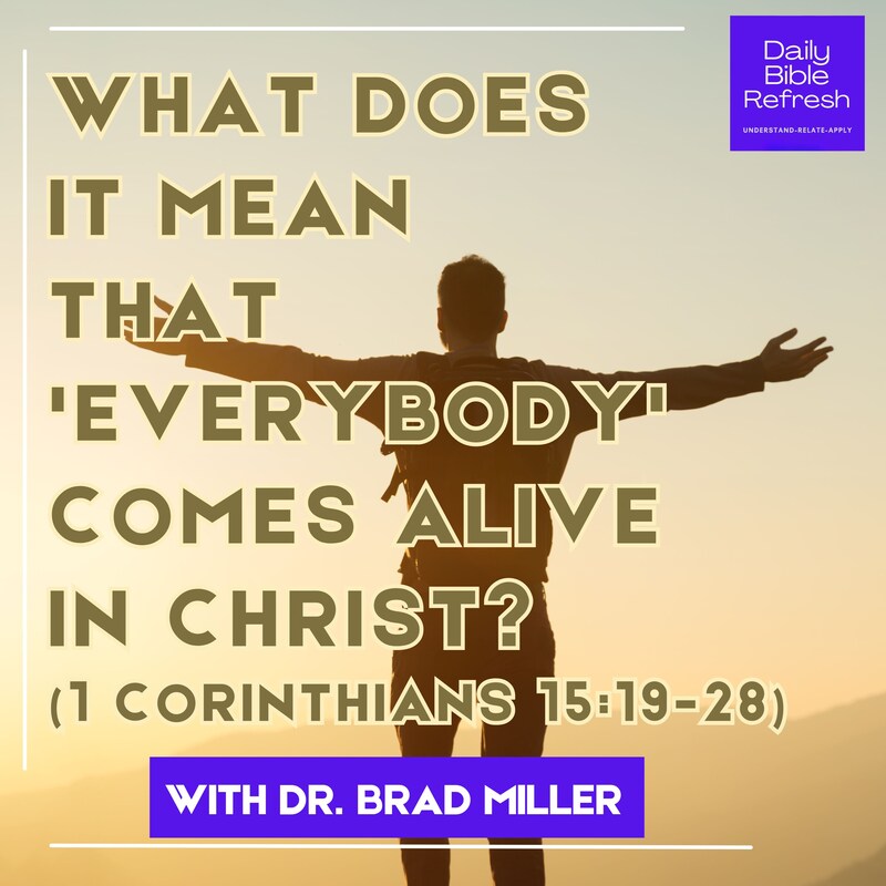 Artwork for podcast Daily Bible Refresh