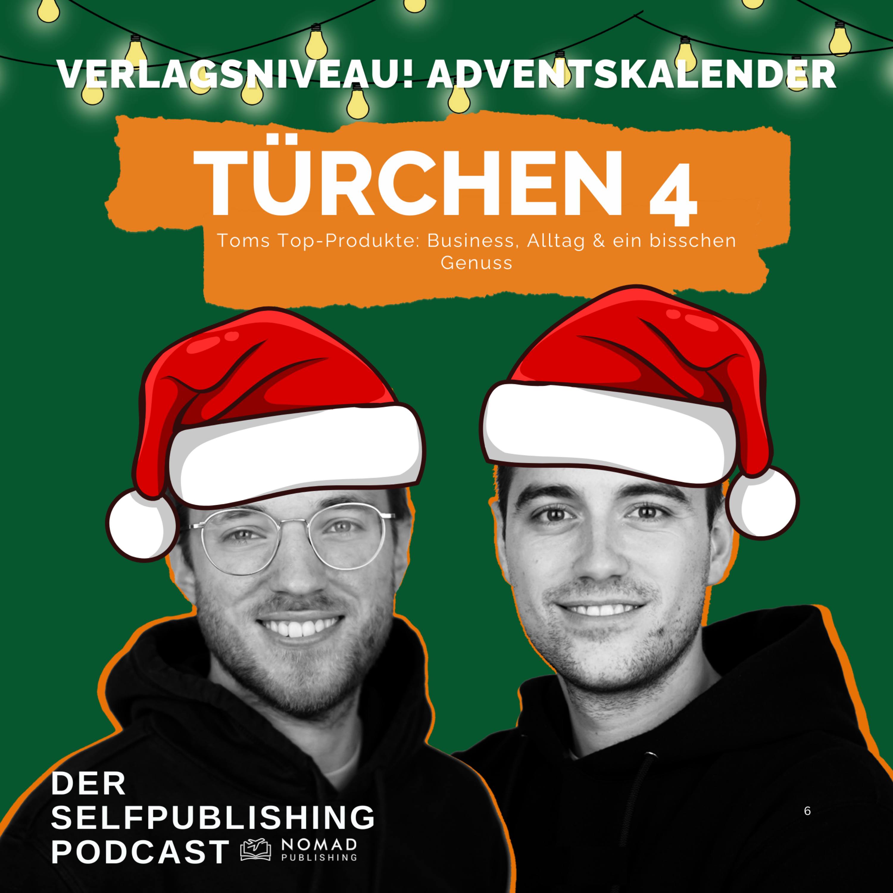 Türchen 04 - Toms Top-Produkte: Business, Alltag & ein bisschen Genuss
