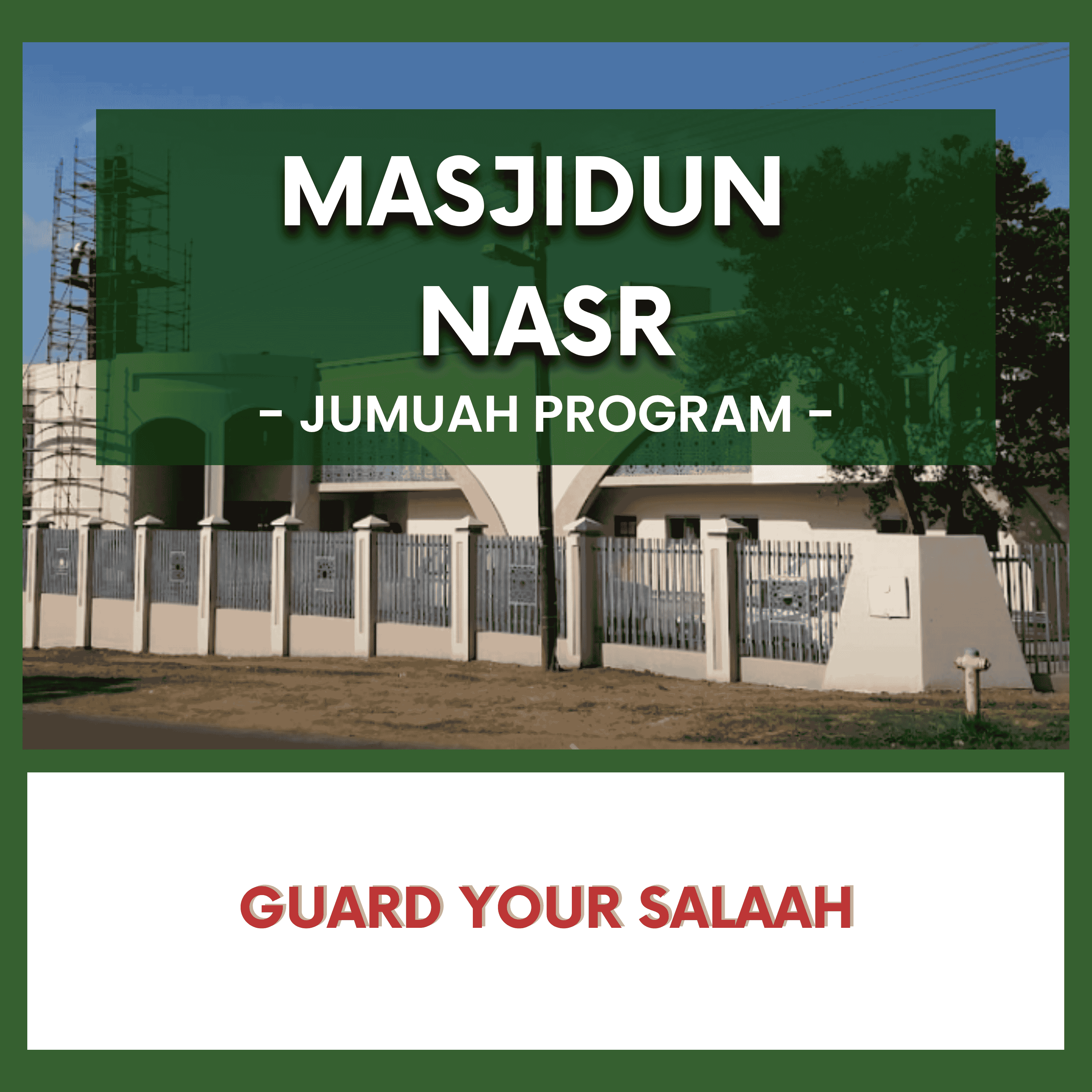 Guard Your Salaah
