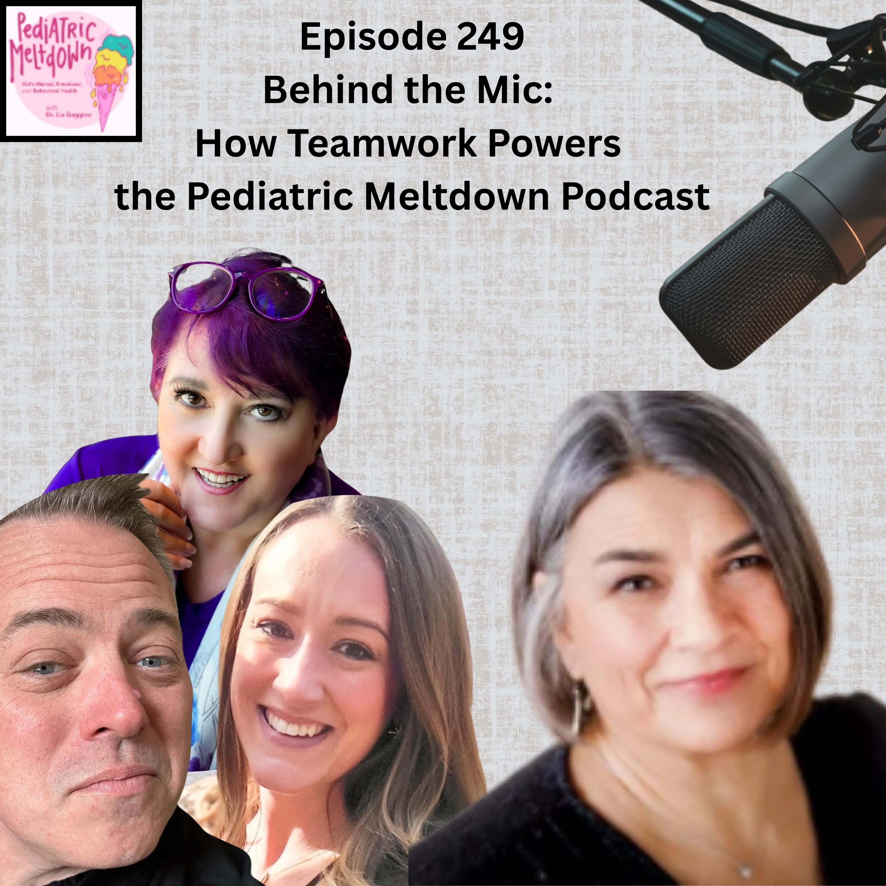 249.  The Pediatric Meltdown Podcast:  Behind the Scenes