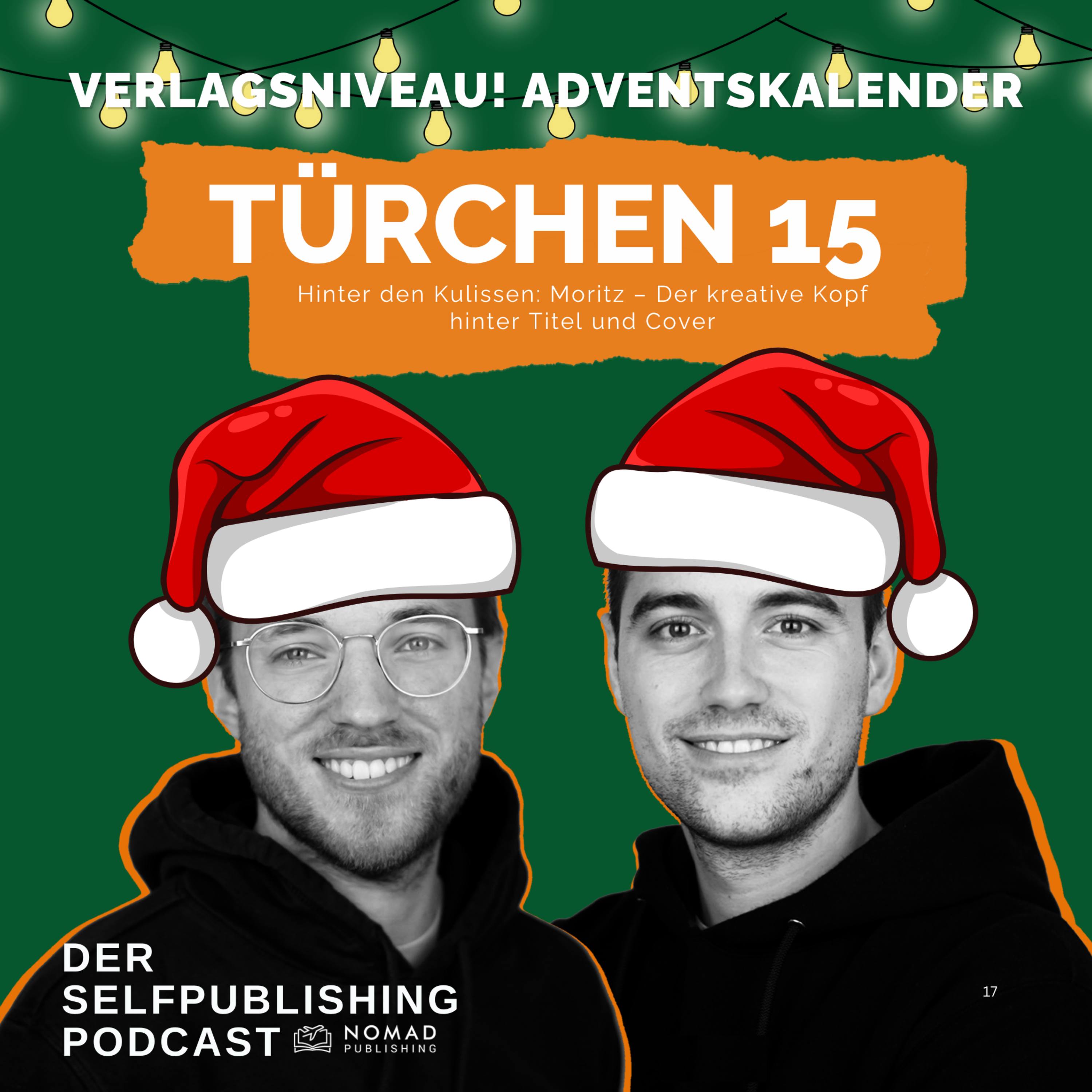 Türchen 15 - Hinter den Kulissen: Moritz – Der kreative Kopf hinter Titel und Cover