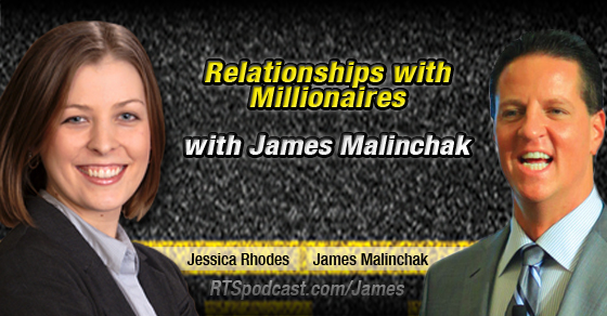 Relationships with Millionaires with James Malinchak, Secret Millionaire episode artwork