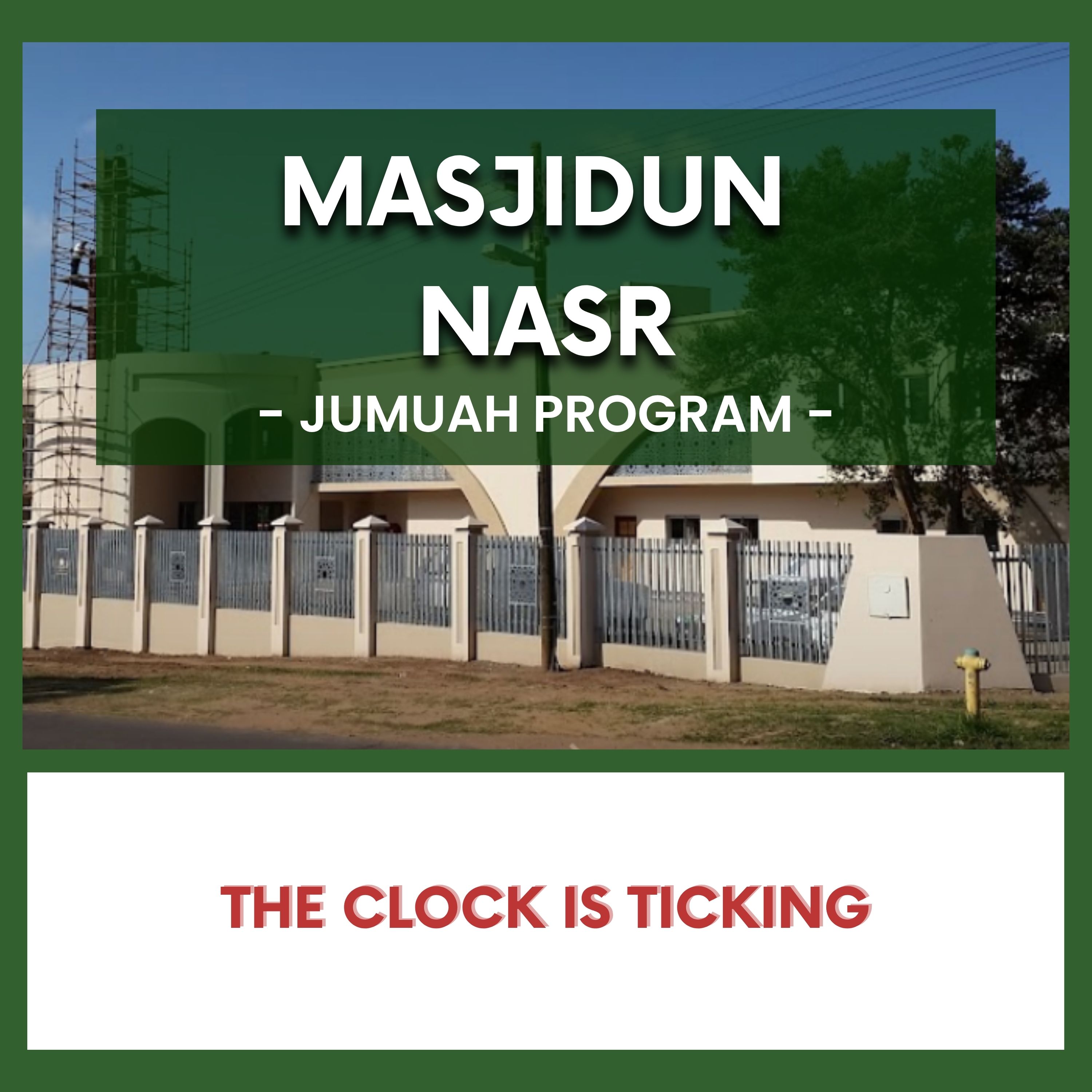The Clock is Ticking