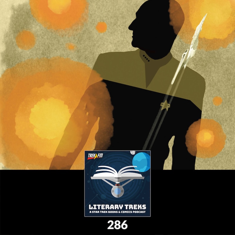 Artwork for podcast Literary Treks: A Star Trek Books and Comics Podcast