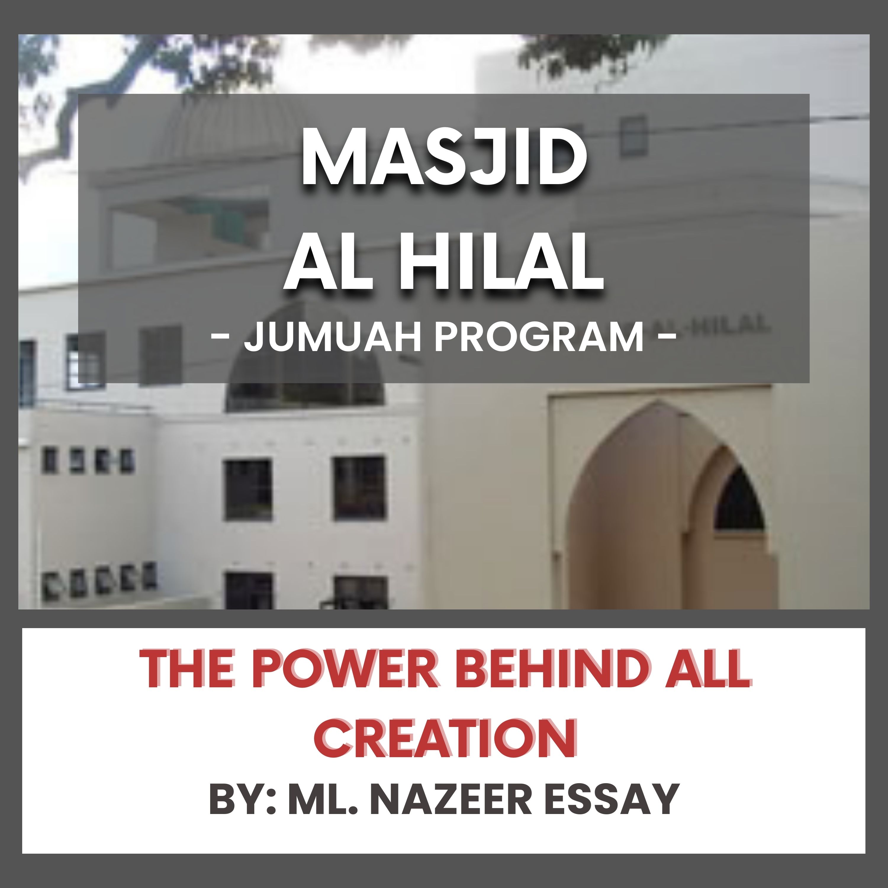The Power Behind All Creation by Ml Nazeer Essay episode artwork