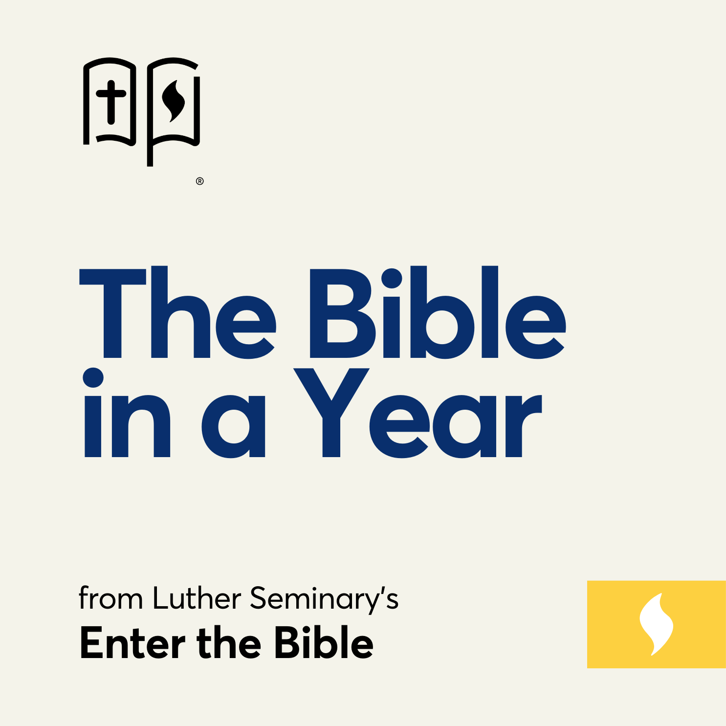 The Bible in a Year from Luther Seminary podcast artwork