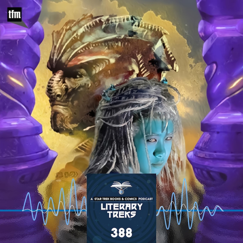 Artwork for podcast Literary Treks: A Star Trek Books and Comics Podcast