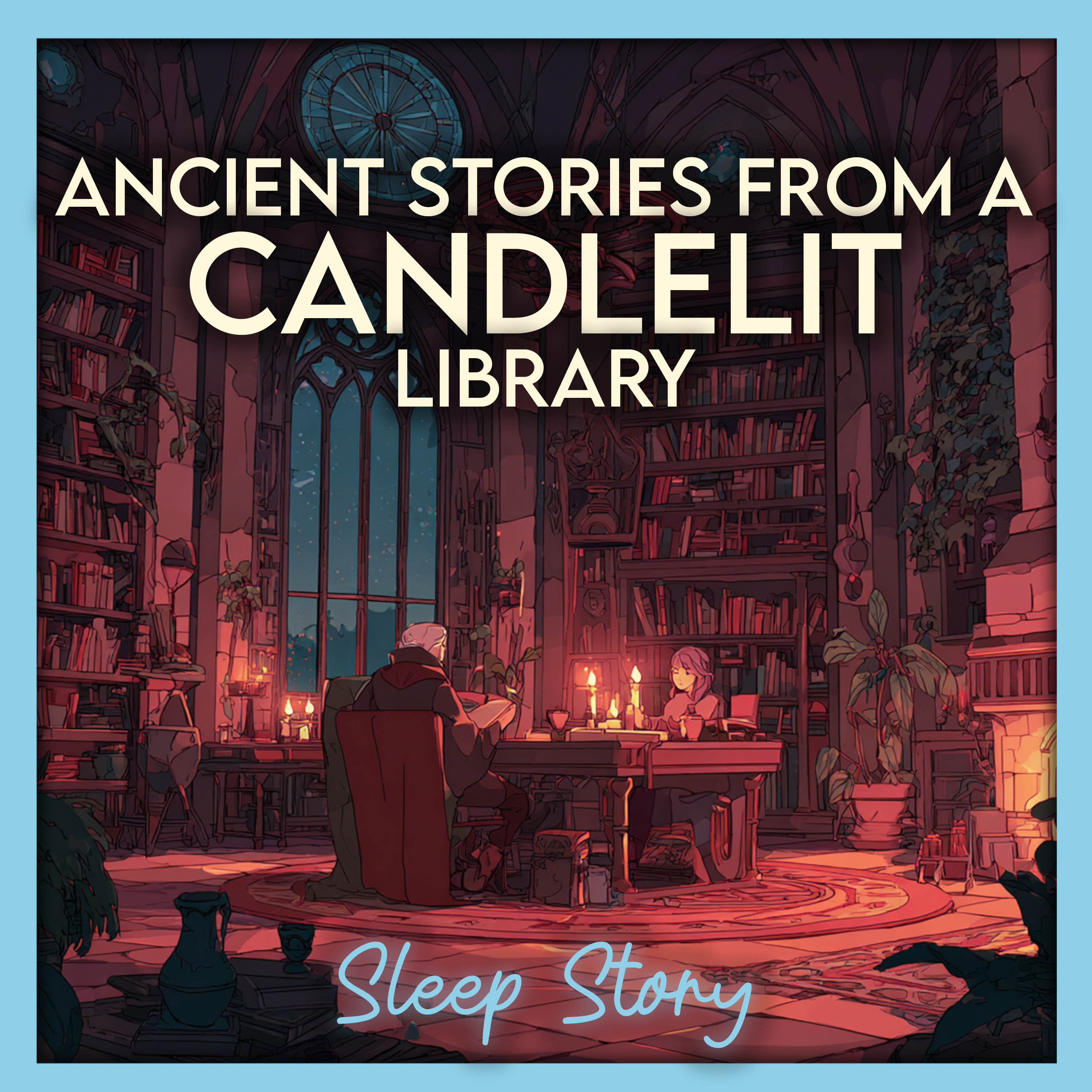 The Hidden Library: A Candlelit Sleep Story for Adults for Deep Rest