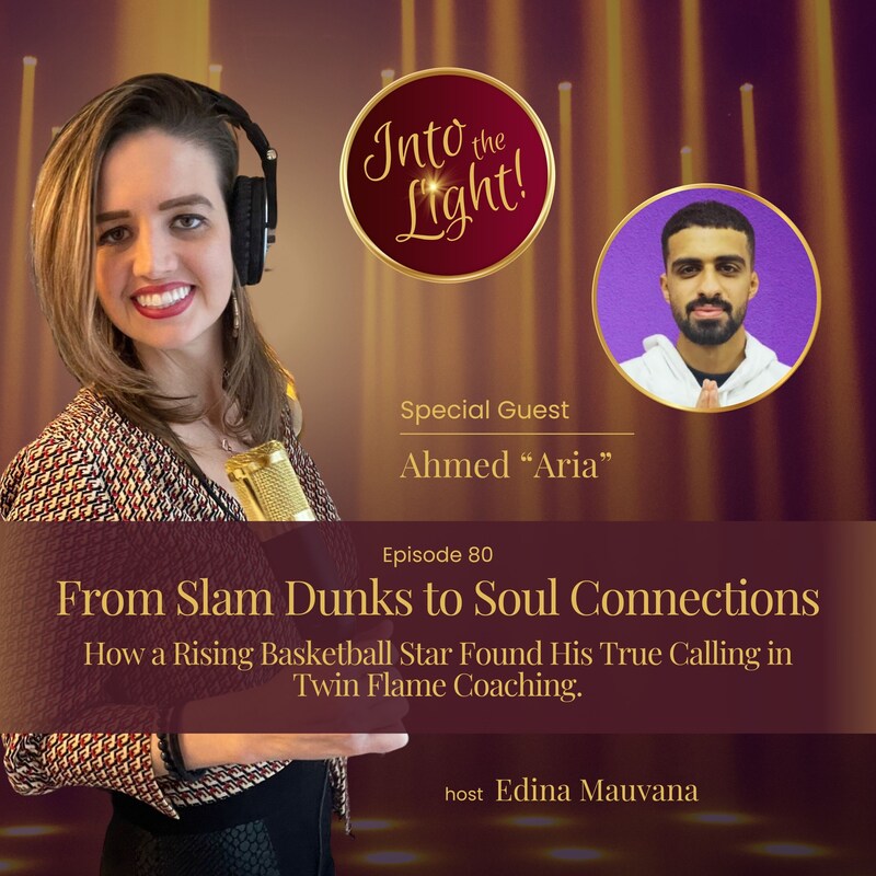 Artwork for podcast Into the Light! with Edina Mauvana