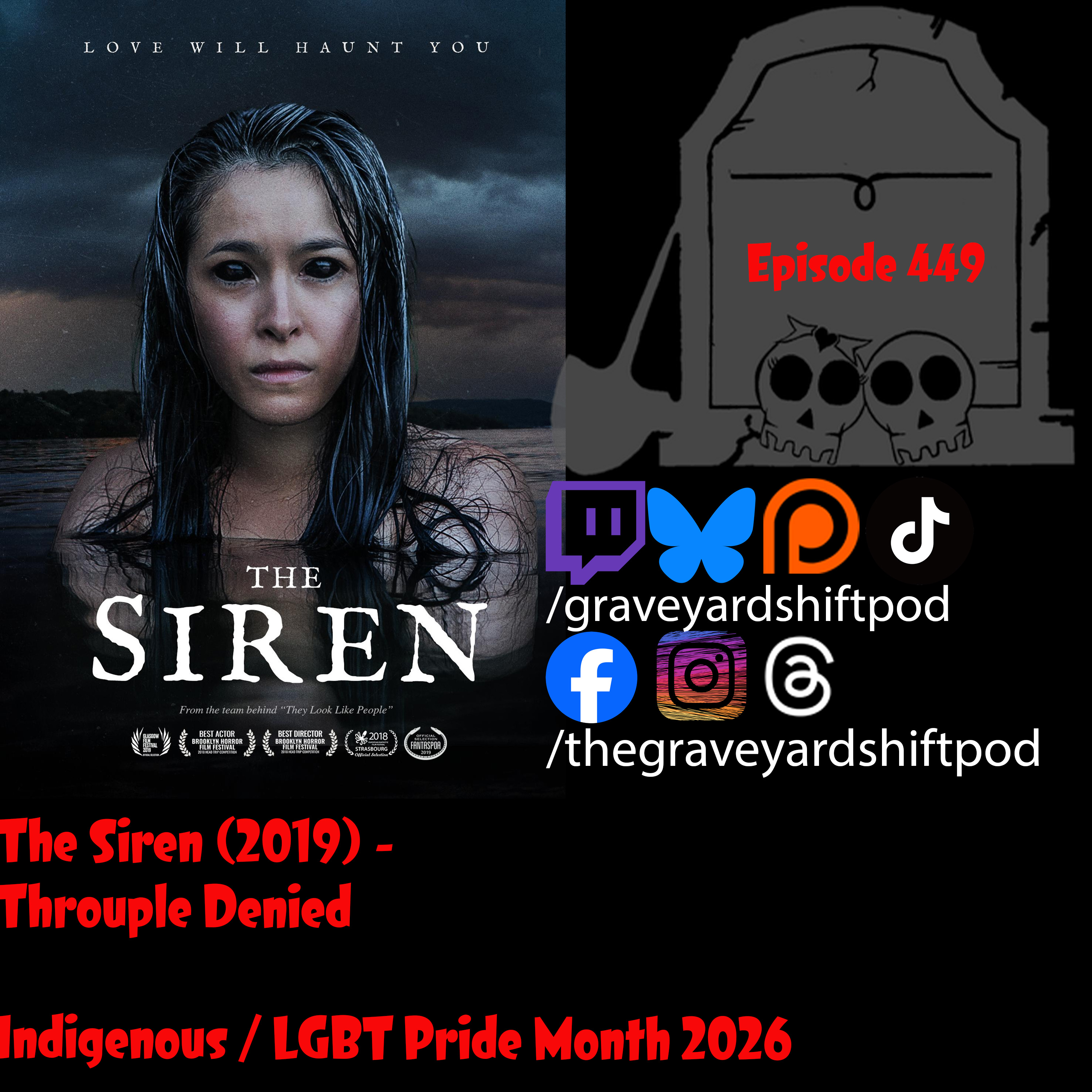 The Siren (2019) - Throuple Denied - Pride / Indigenous Month 2026 episode artwork