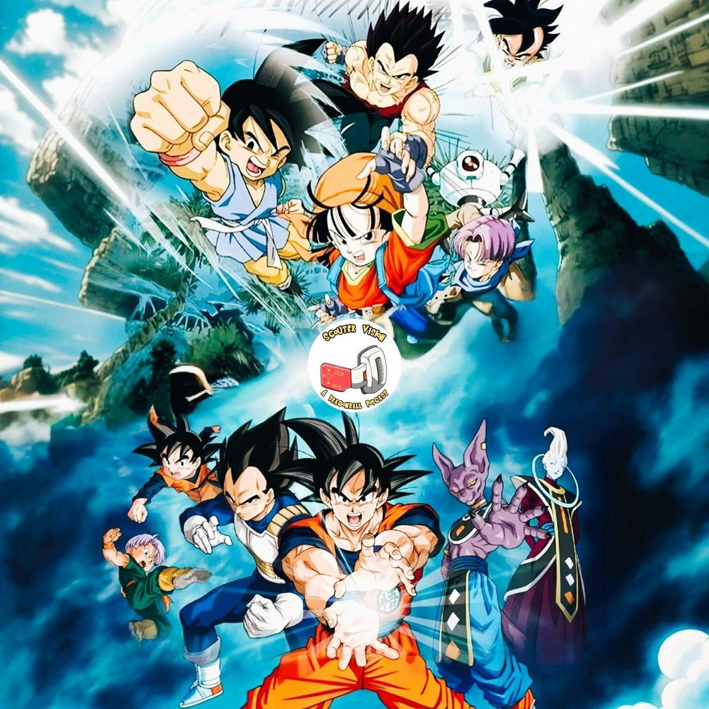 Dragon Ball GT vs Dragon Ball Super episode artwork