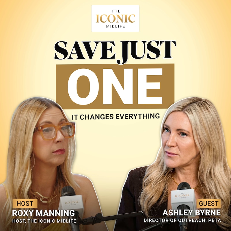 Artwork for podcast The Iconic Midlife with Roxy Manning