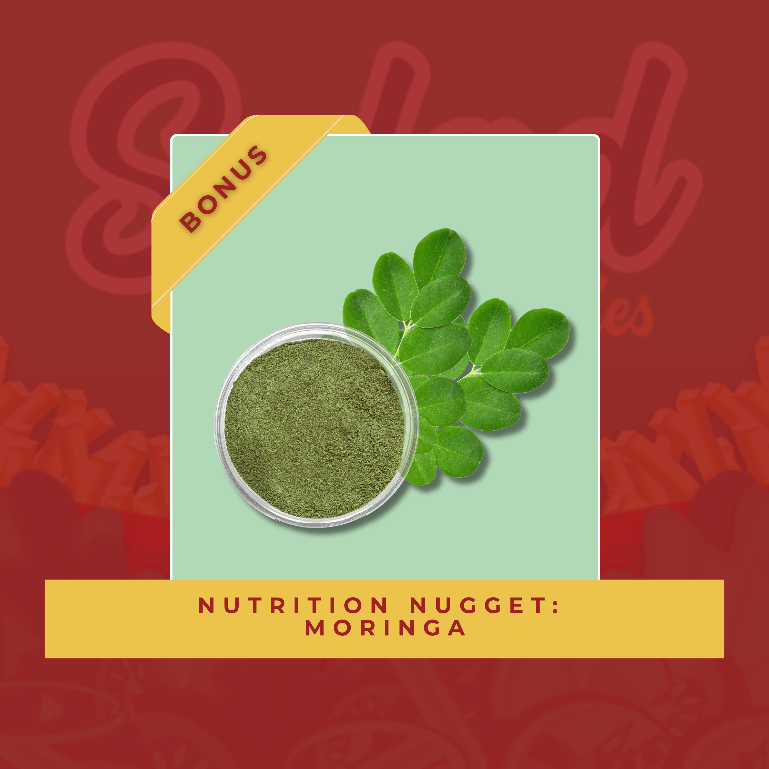 Nutrition Nugget: Moringa