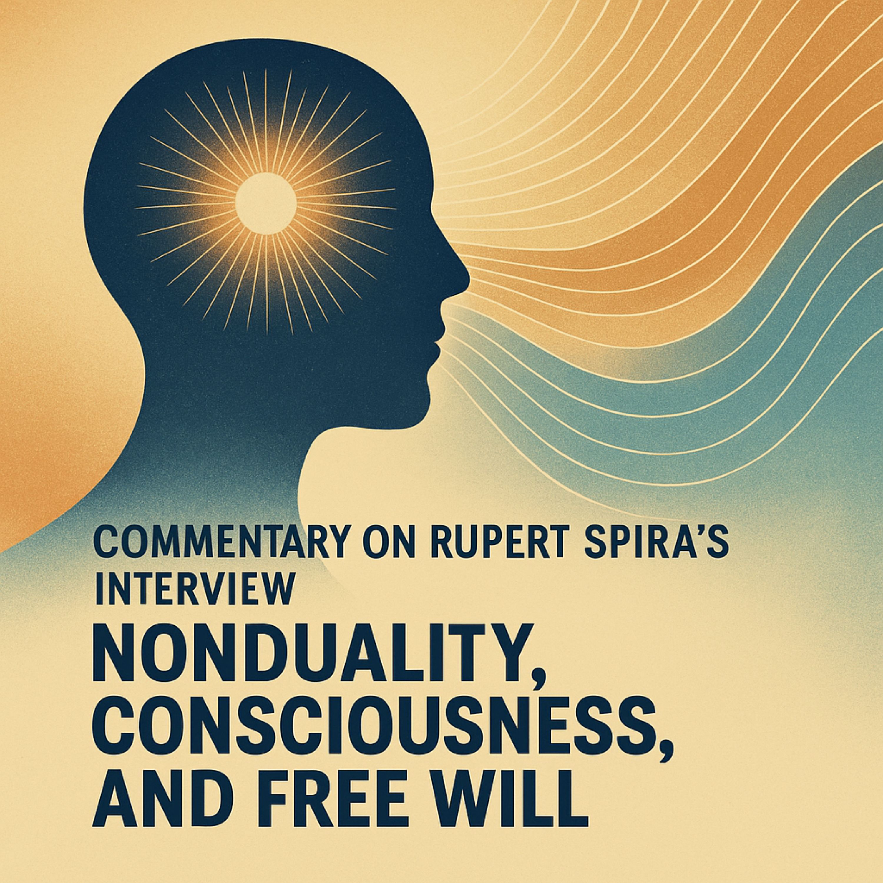 Commentary on Rupert Spira’s Interview: Nonduality, Consciousness, and Free Will