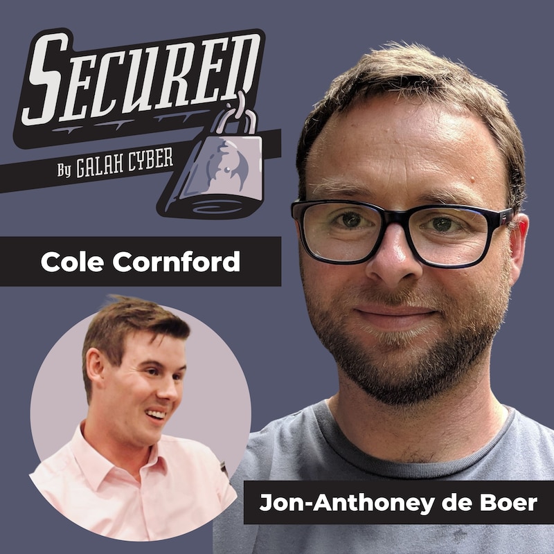 Artwork for podcast Secured by Galah Cyber with Cole Cornford