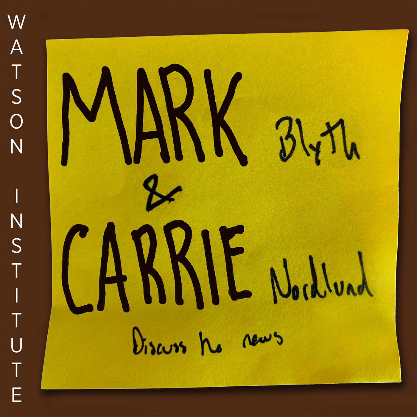 Artwork for podcast Mark and Carrie
