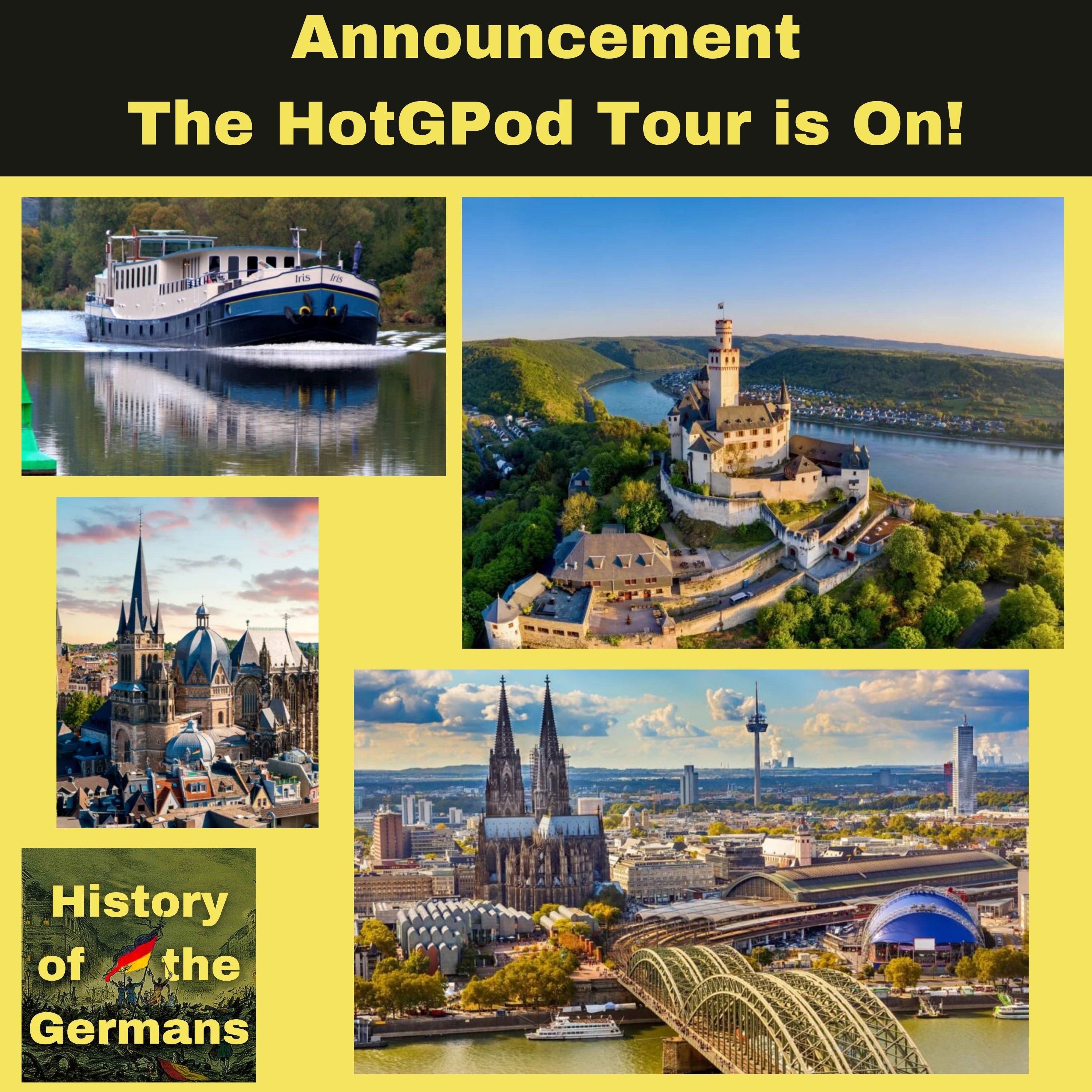 Announcement: The History of the Germans Tour is on!
