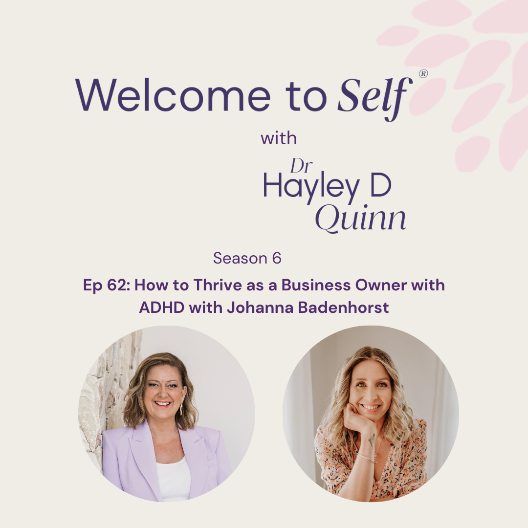 Episode #62 How to Thrive as a Business Owner with ADHD with Johanna Badenhorst episode artwork