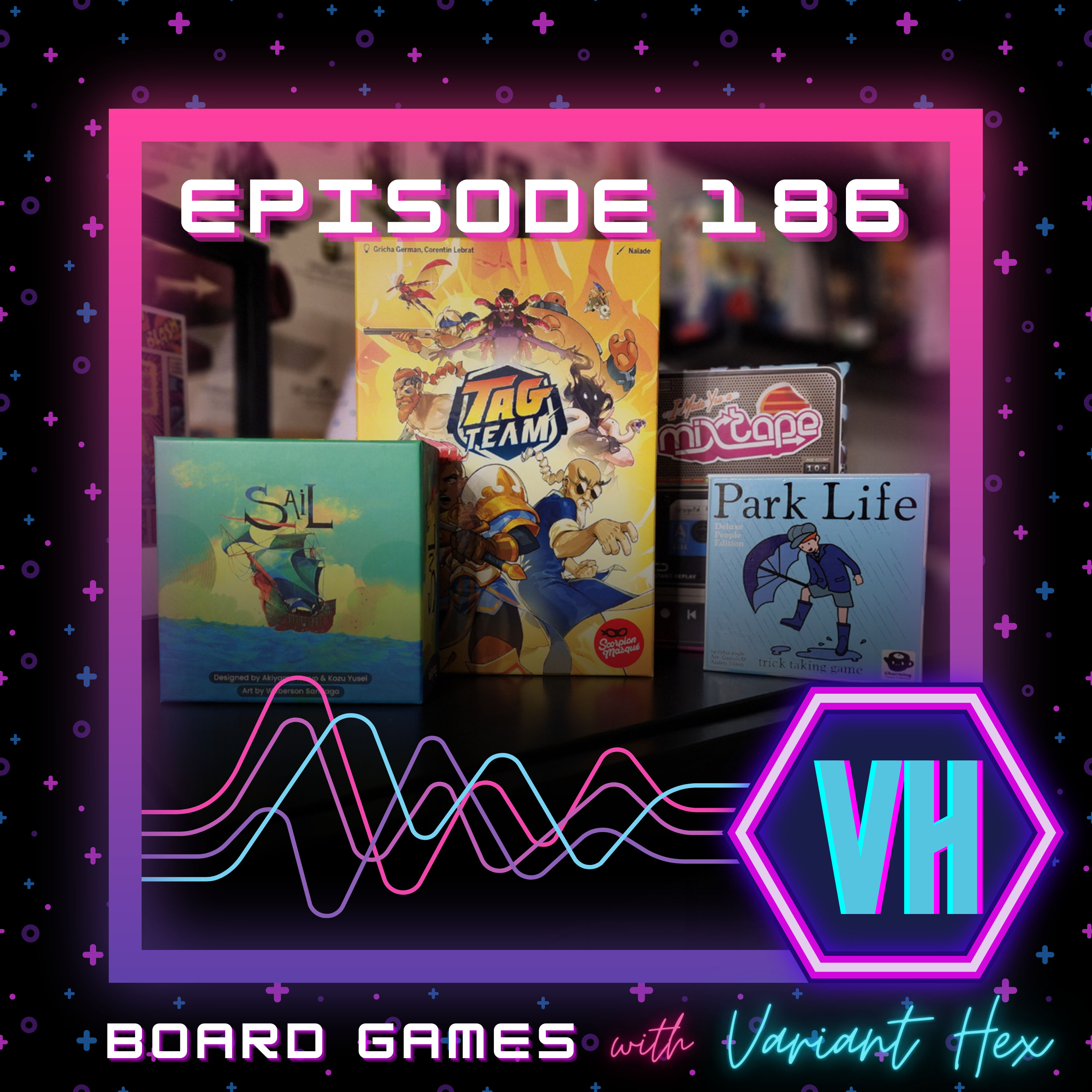 186: Board Game of the Month: October 2025 episode artwork