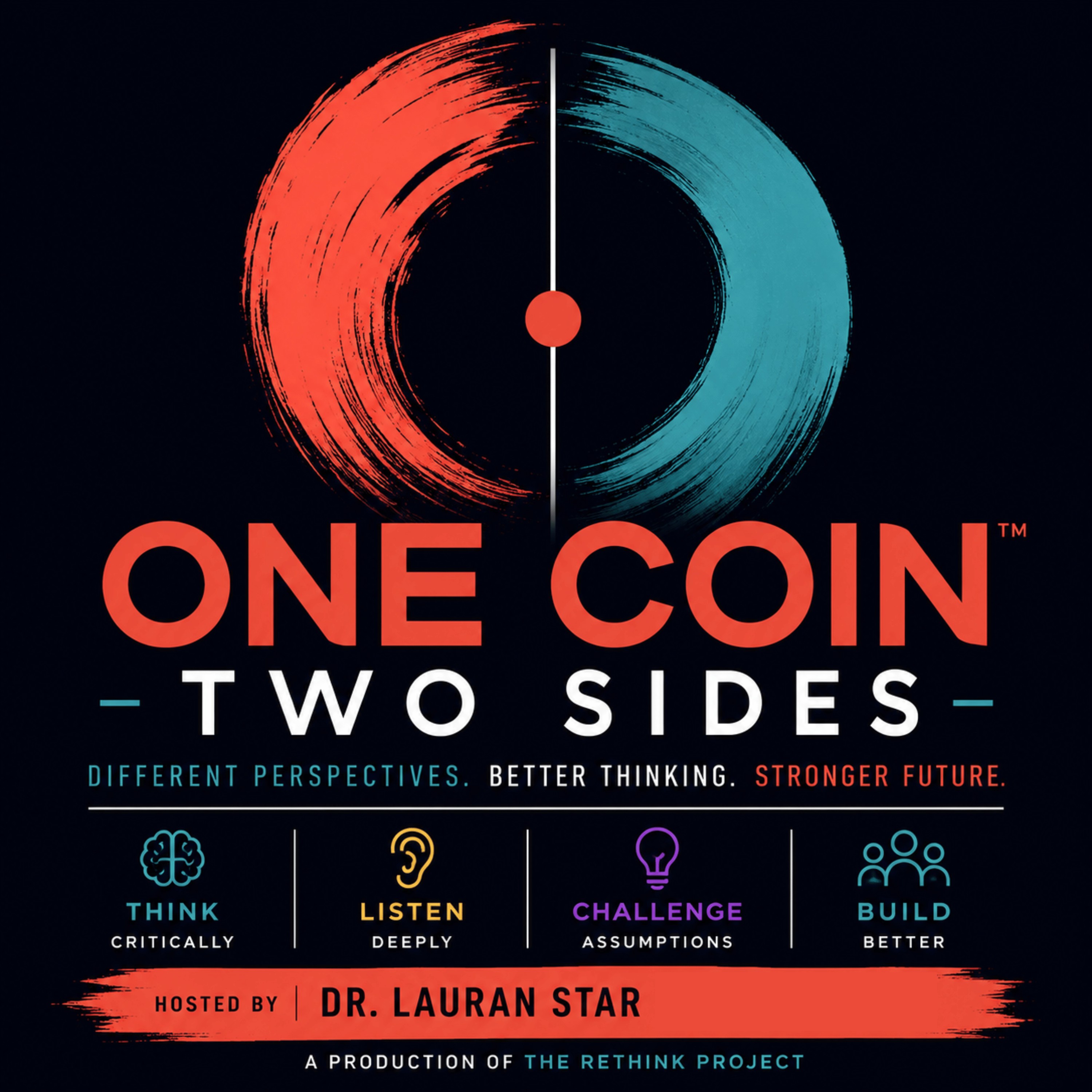 Artwork for ONE COIN • TWO SIDES™